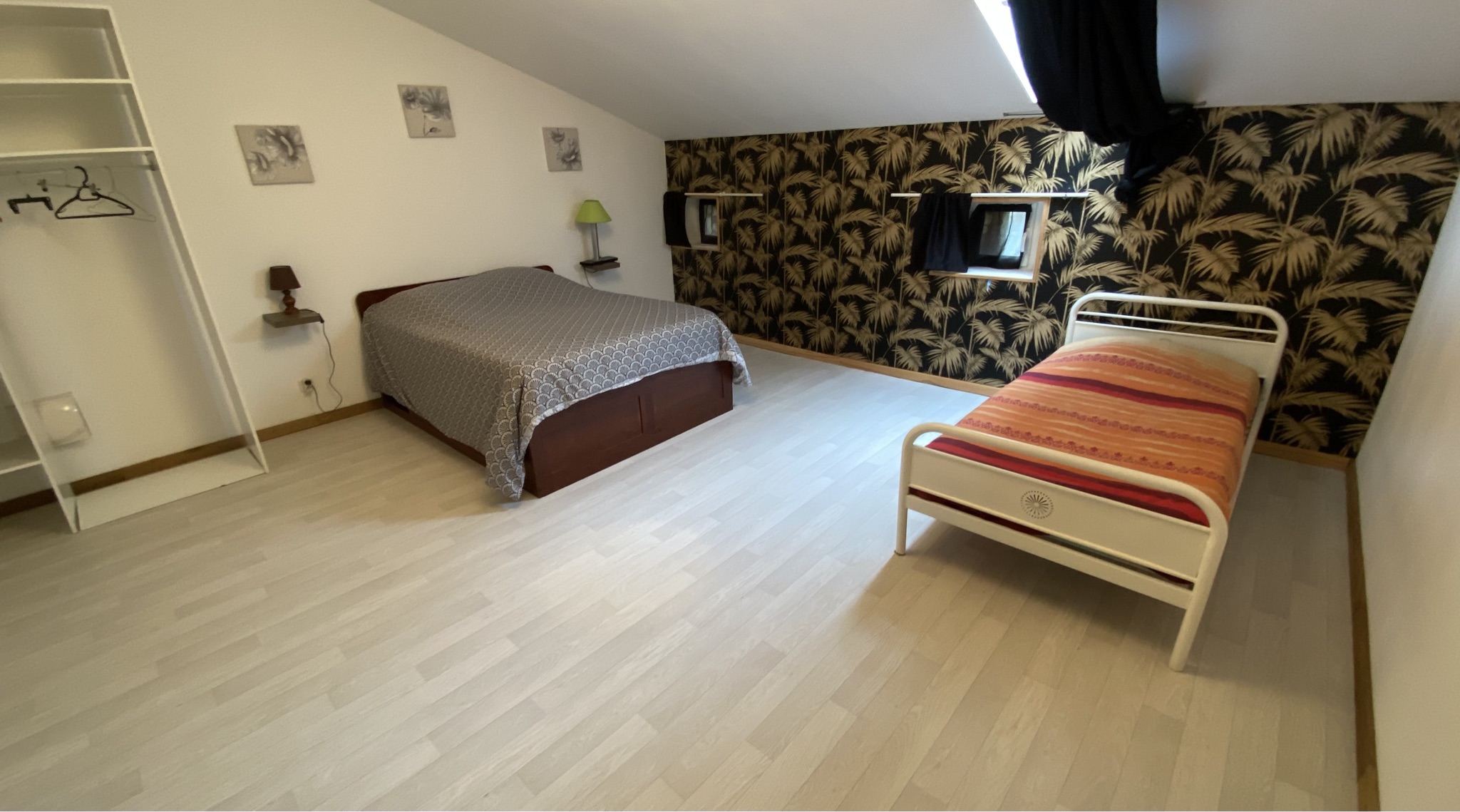 Chambre 2, 2 lits + convertible